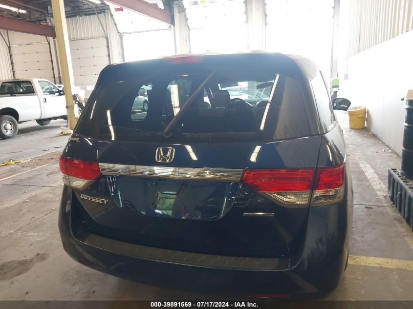 2016 HONDA ODYSSEY SE