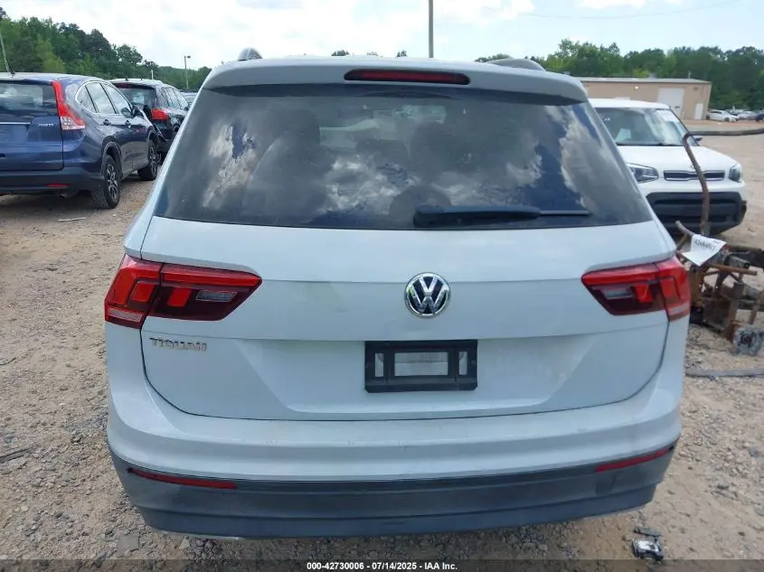 2019 VOLKSWAGEN TIGUAN 2.0T S