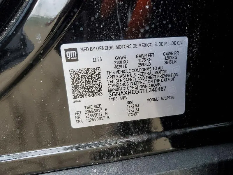 2026 CHEVROLET EQUINOX LT  