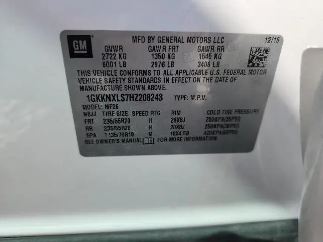 2017 GMC ACADIA DENALI  