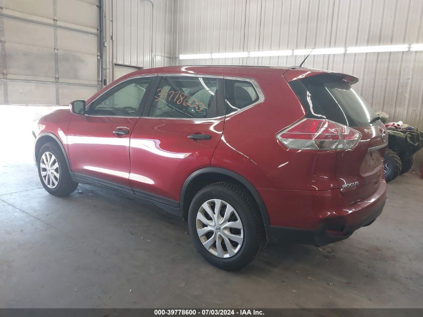 2016 NISSAN ROGUE S/SL/SV