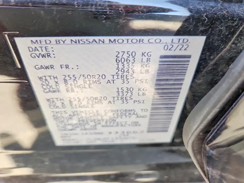 2022 INFINITI QX60 LUXE  