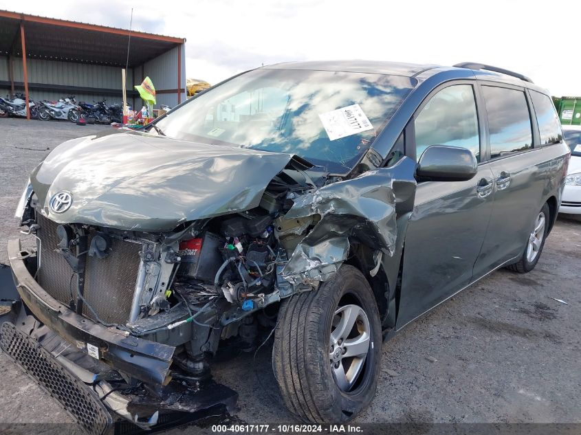 2014 TOYOTA SIENNA LE V6 8 PASSENGER