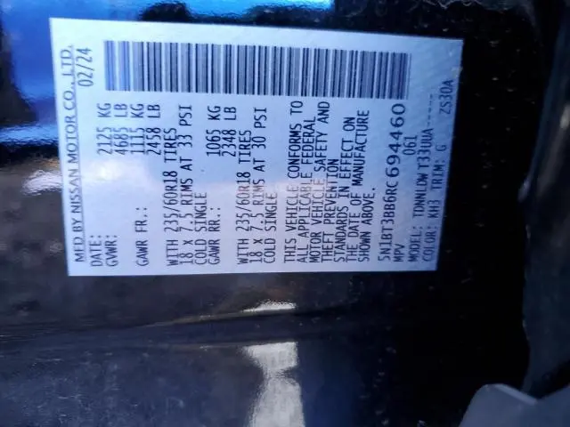 2024 NISSAN ROGUE SV  