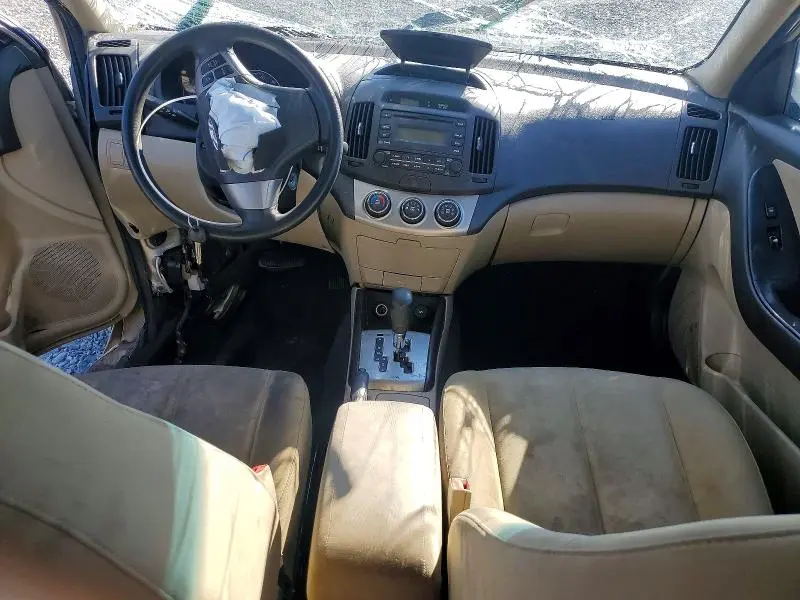 2010 HYUNDAI ELANTRA BLUE  