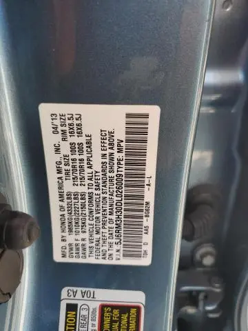 2013 HONDA CR-V LX  