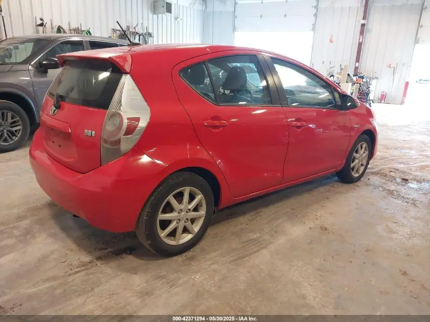 2012 TOYOTA PRIUS C FOUR