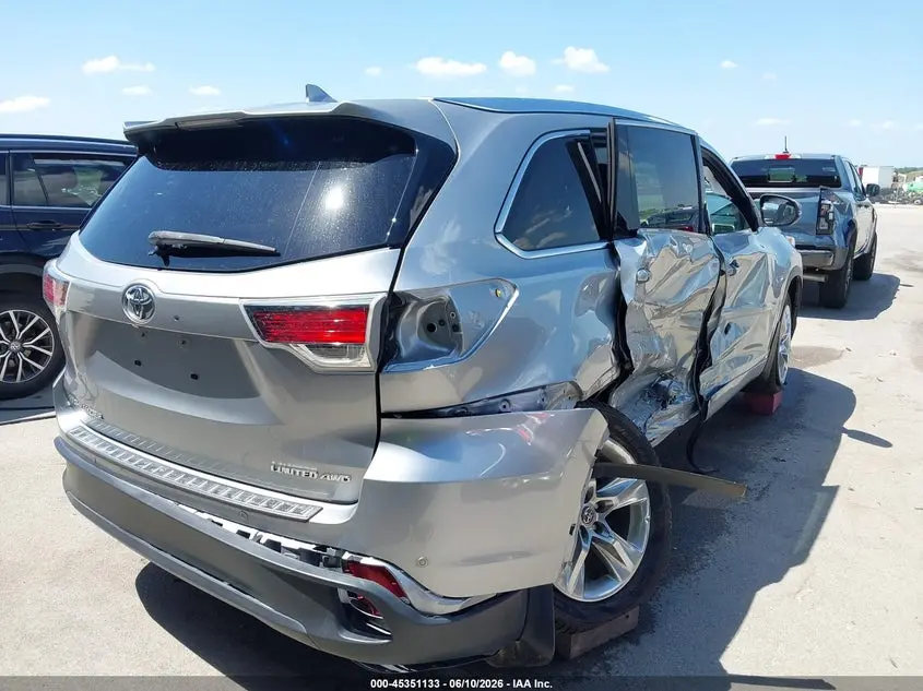 2016 TOYOTA HIGHLANDER LIMITED V6