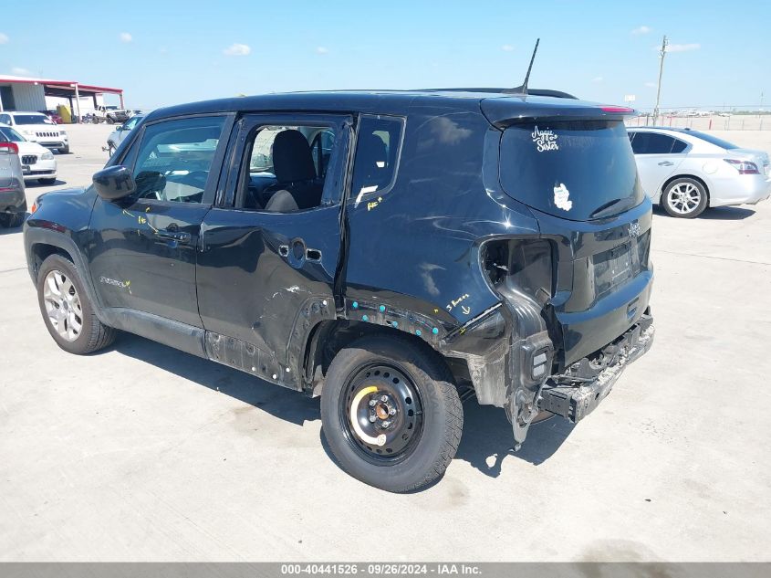 2018 JEEP RENEGADE LATITUDE FWD