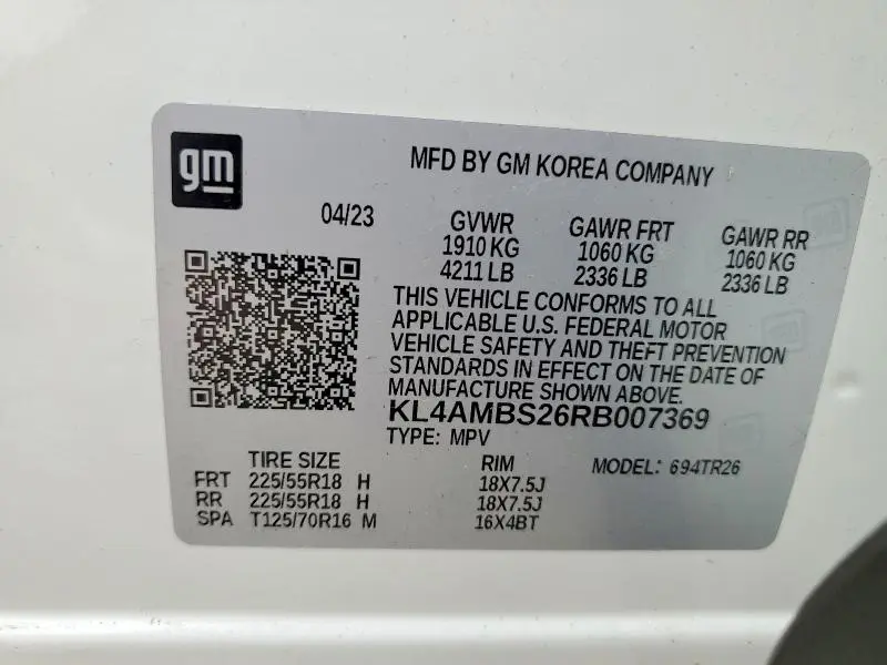 2024 BUICK ENCORE GX PREFERRED  