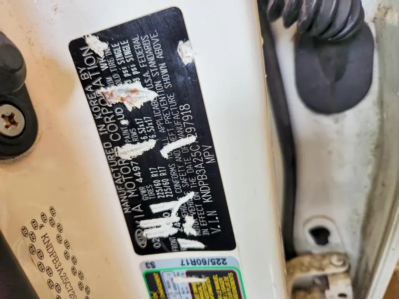 2012 KIA SPORTAGE LX  