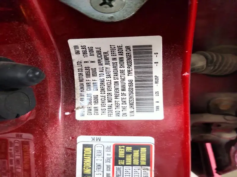 2010 HONDA INSIGHT EX  