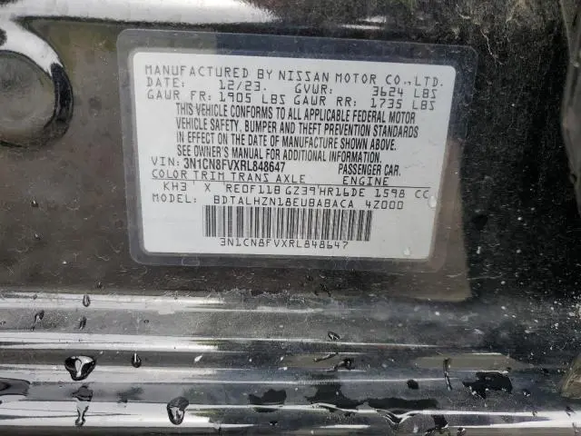 2024 NISSAN VERSA SR