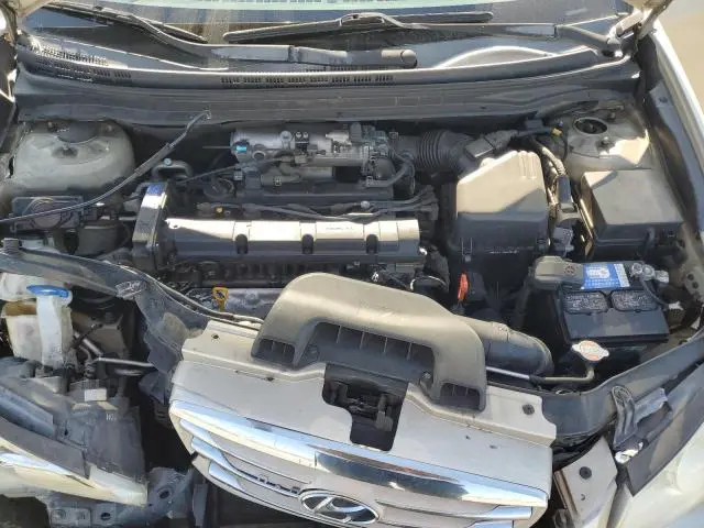 2010 HYUNDAI ELANTRA BLUE  