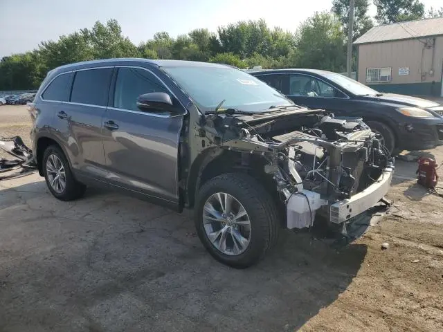 2015 TOYOTA HIGHLANDER XLE  