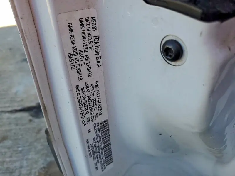 2015 RAM PROMASTER CITY   