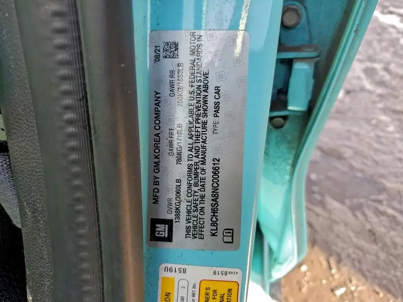 2022 CHEVROLET SPARK ACTIV  