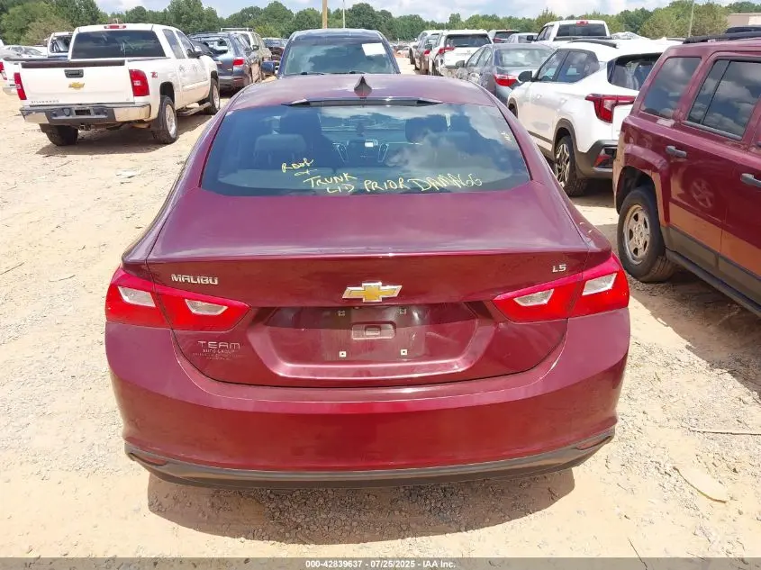2016 CHEVROLET MALIBU LS