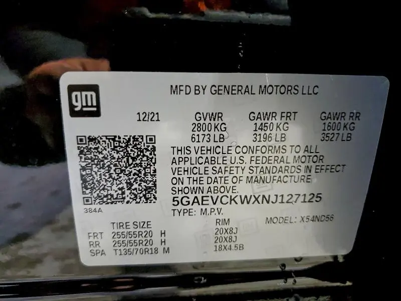 2022 BUICK ENCLAVE AVENIR  