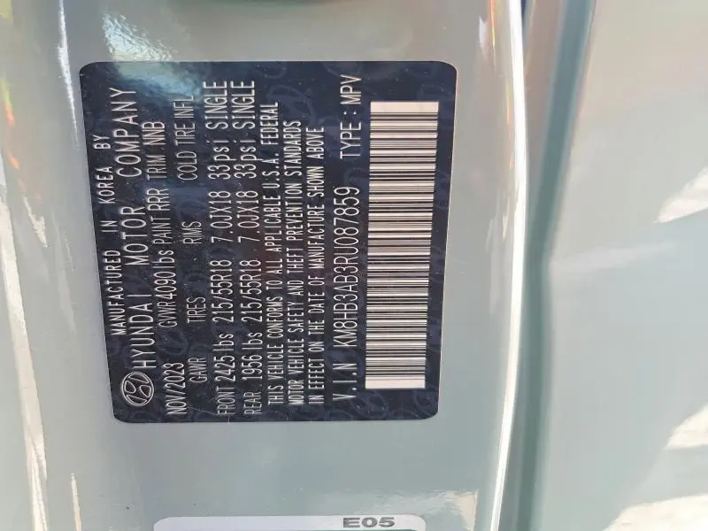 2024 HYUNDAI KONA SEL  