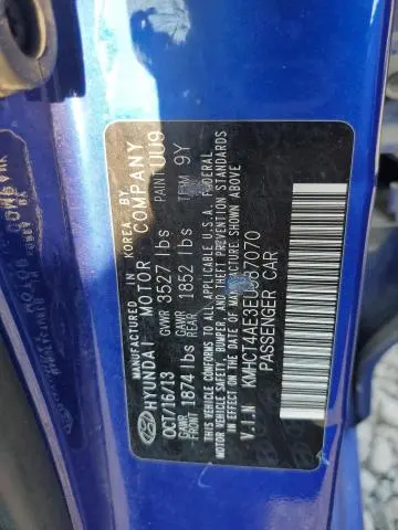 2014 HYUNDAI ACCENT GLS  