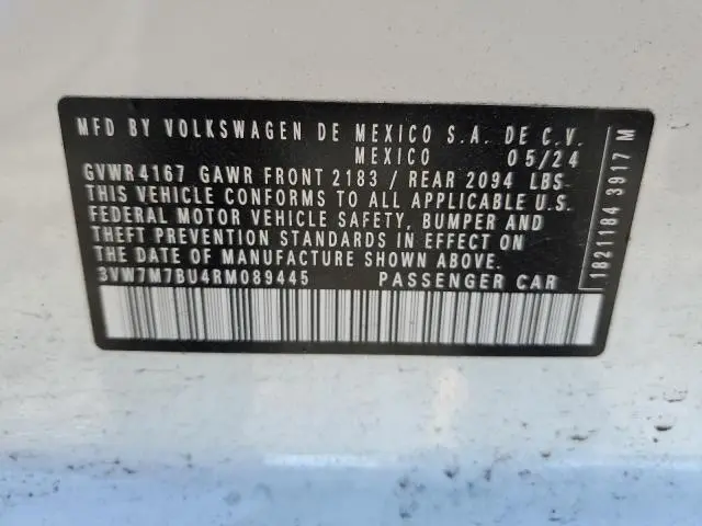 2024 VOLKSWAGEN JETTA SE  