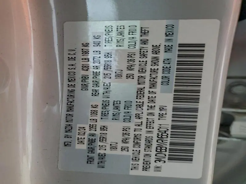 2024 MAZDA CX-30 SELECT  