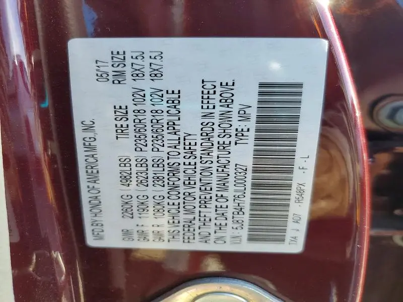 2018 ACURA RDX ADVANCE  