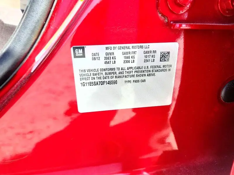 2013 CHEVROLET MALIBU 2LT  