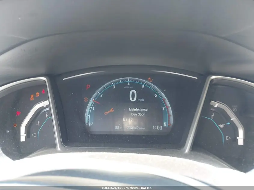 2016 HONDA CIVIC EX-L