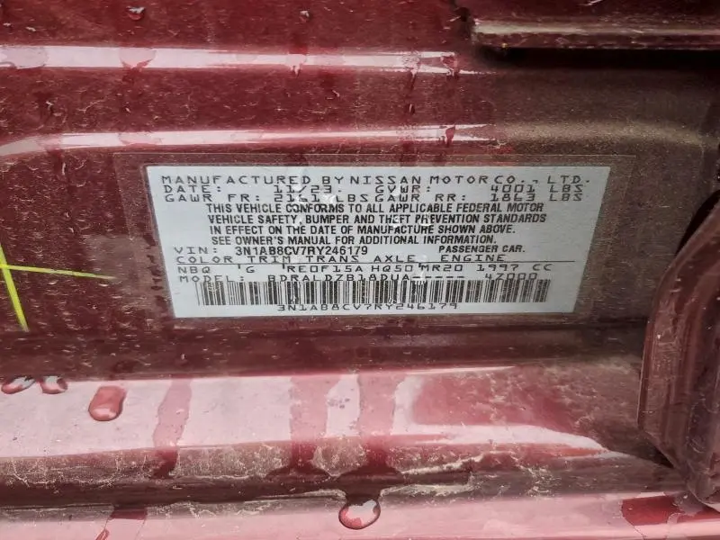 2024 NISSAN SENTRA SV  