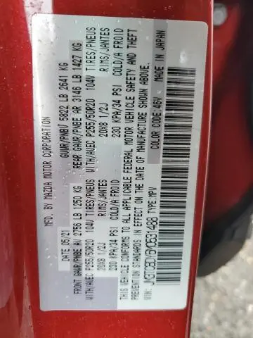 2021 MAZDA CX-9 GRAND TOURING  