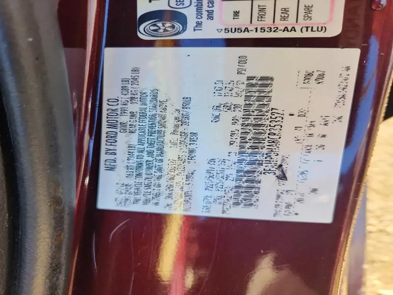 2012 FORD FUSION SE  