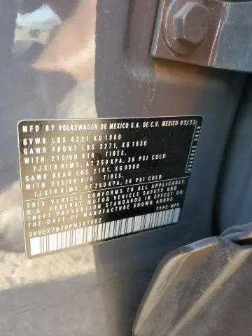 2023 VOLKSWAGEN TAOS SE  