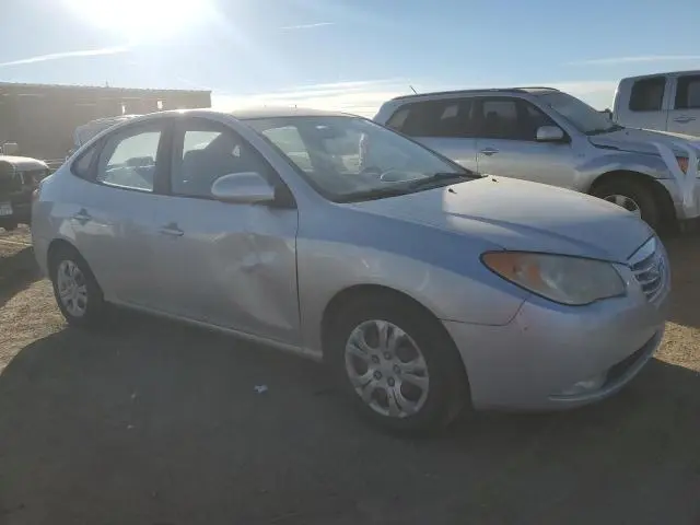2010 HYUNDAI ELANTRA BLUE  