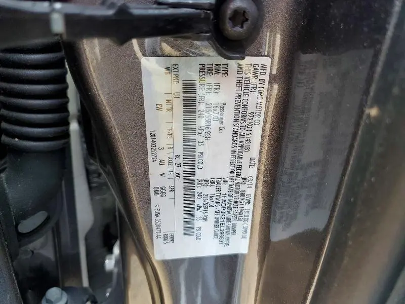 2014 FORD FOCUS SE  