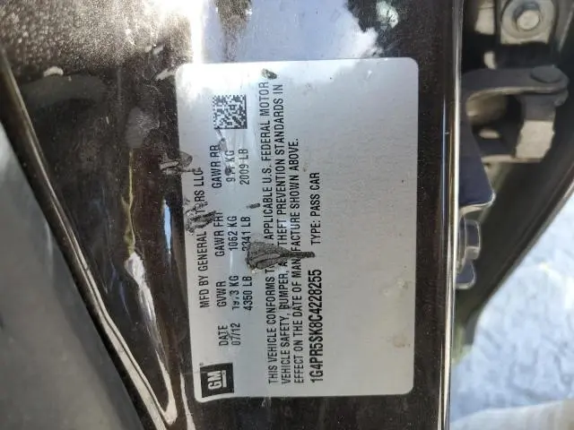 2012 BUICK VERANO CONVENIENCE  