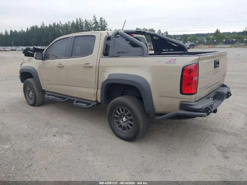 2021 CHEVROLET COLORADO 4WD  SHORT BOX ZR2