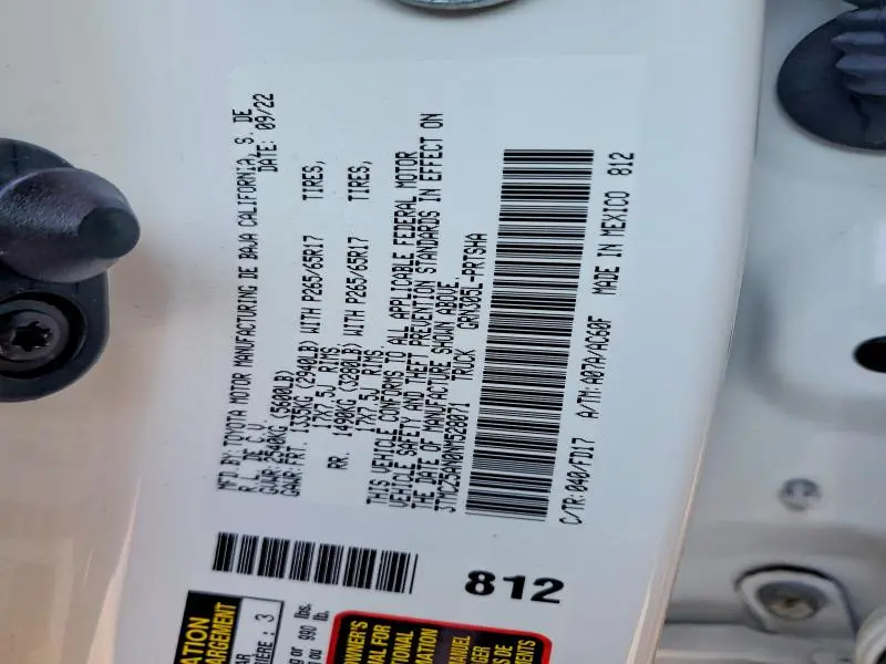 2022 TOYOTA TACOMA TRD SPORT  