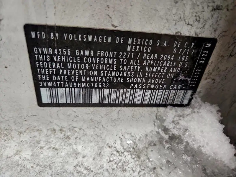 2017 VOLKSWAGEN GTI S  