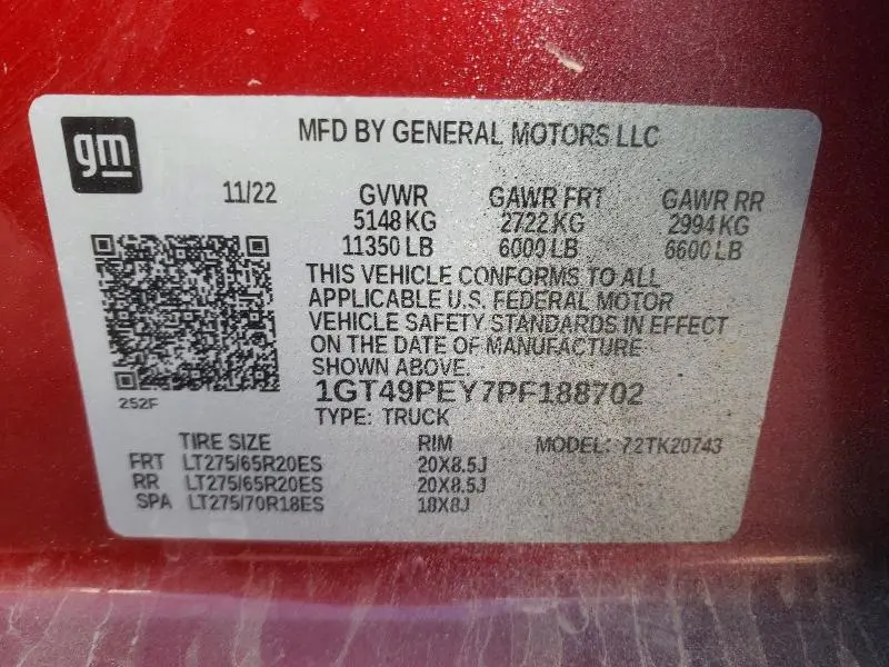 2023 GMC SIERRA AT4  