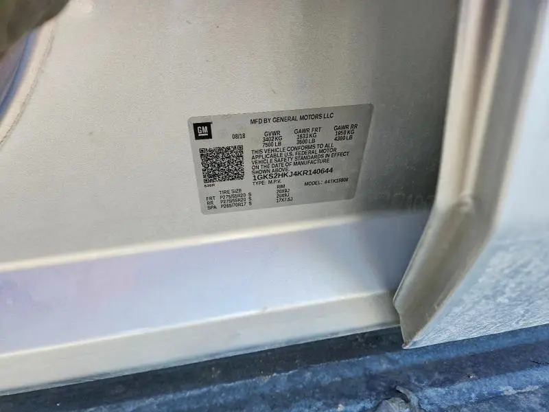 2019 GMC YUKON XL DENALI  