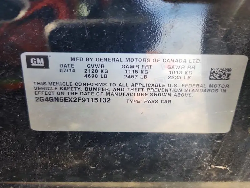 2015 BUICK REGAL PREMIUM  