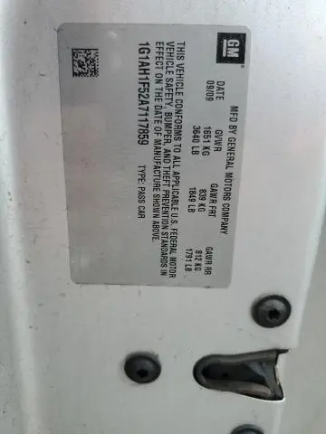 2010 CHEVROLET COBALT   