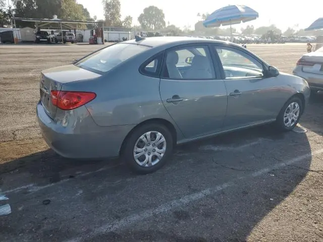 2010 HYUNDAI ELANTRA BLUE  