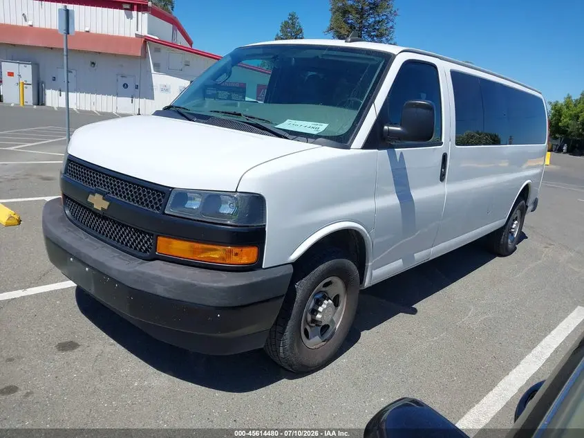 2020 CHEVROLET EXPRESS PASSENGER RWD 3500 EXTENDED WHEELBASE LS