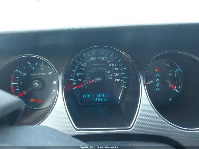 2010 FORD TAURUS SEL