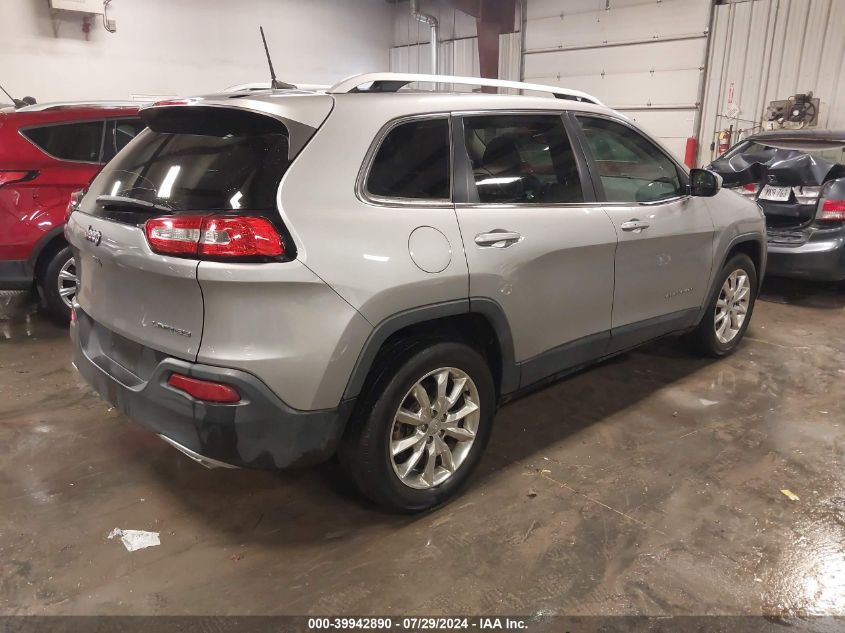 2017 JEEP CHEROKEE LIMITED 4X4