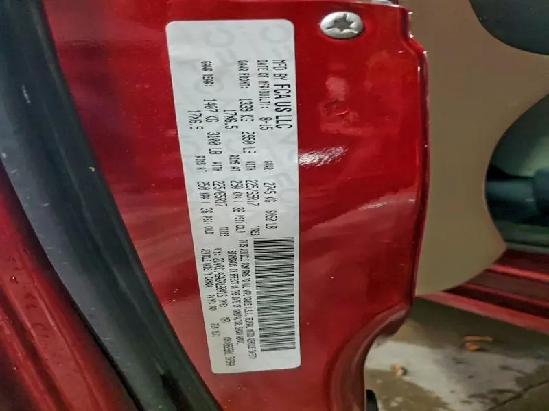 2016 CHRYSLER TOWN & COUNTRY LX  