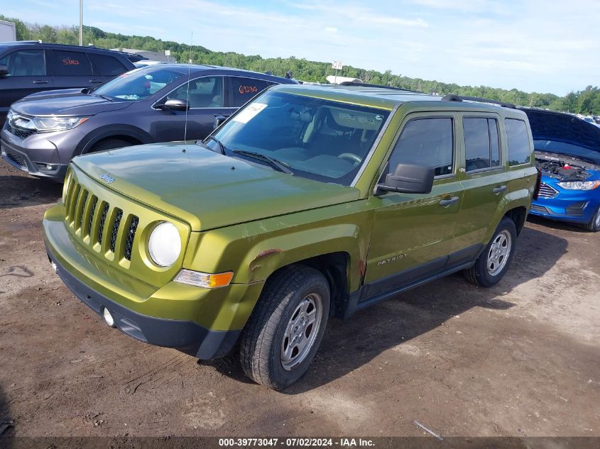 2012 JEEP PATRIOT SPORT